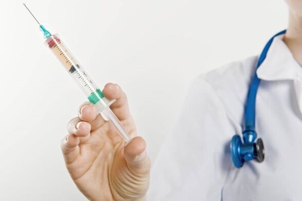 injekcija prostatitui gydyti